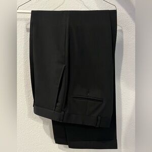 Men’s black suit pants